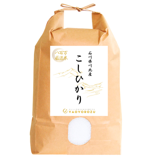 【令和7年産】石川県川北産コシヒカリ（無洗米・玄米）